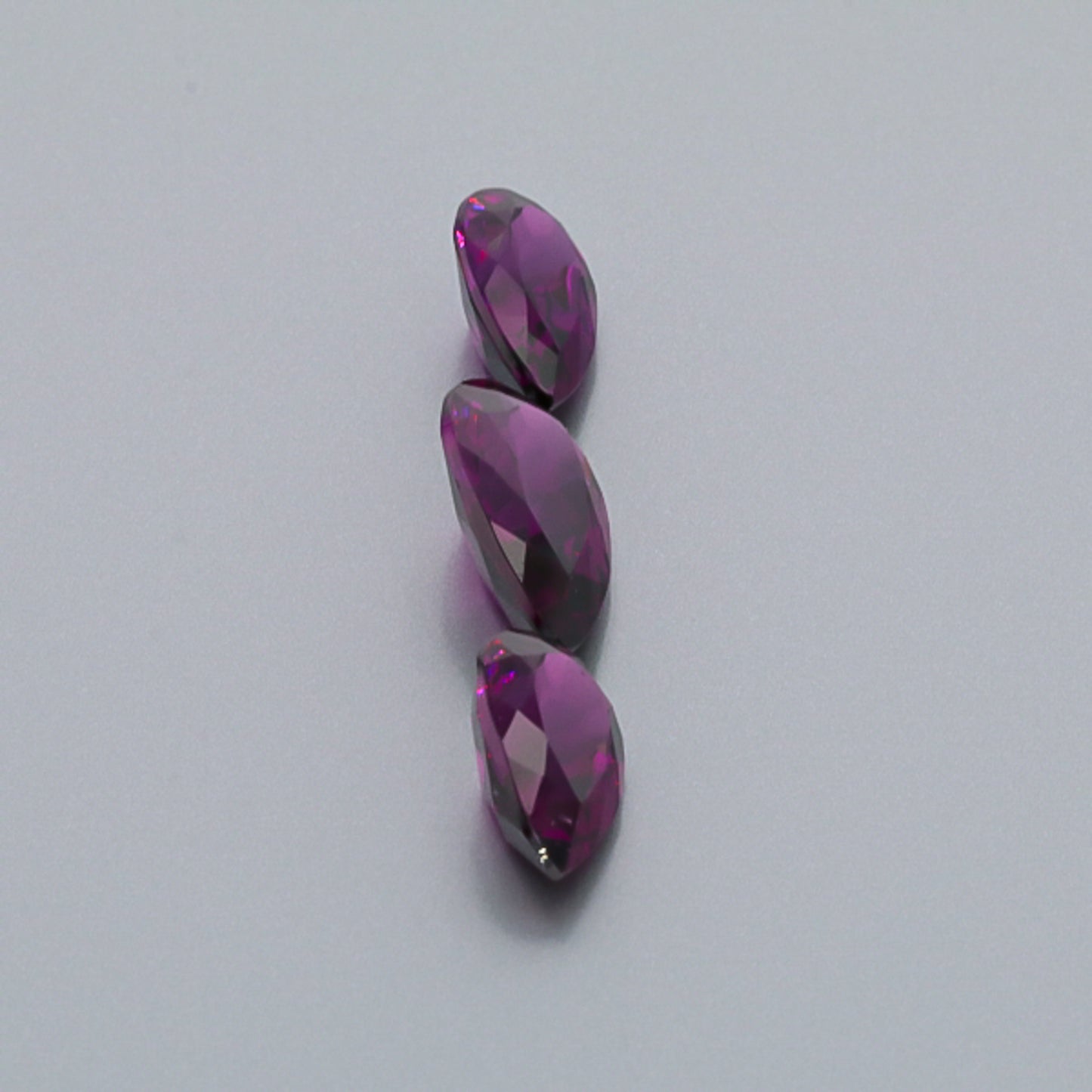 Natural Purple Garnet Set 14.20 Total Carat