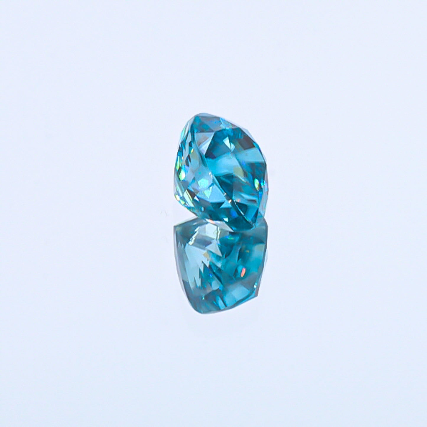 Natural Blue Zircon Heart Shape 9.52 Carats