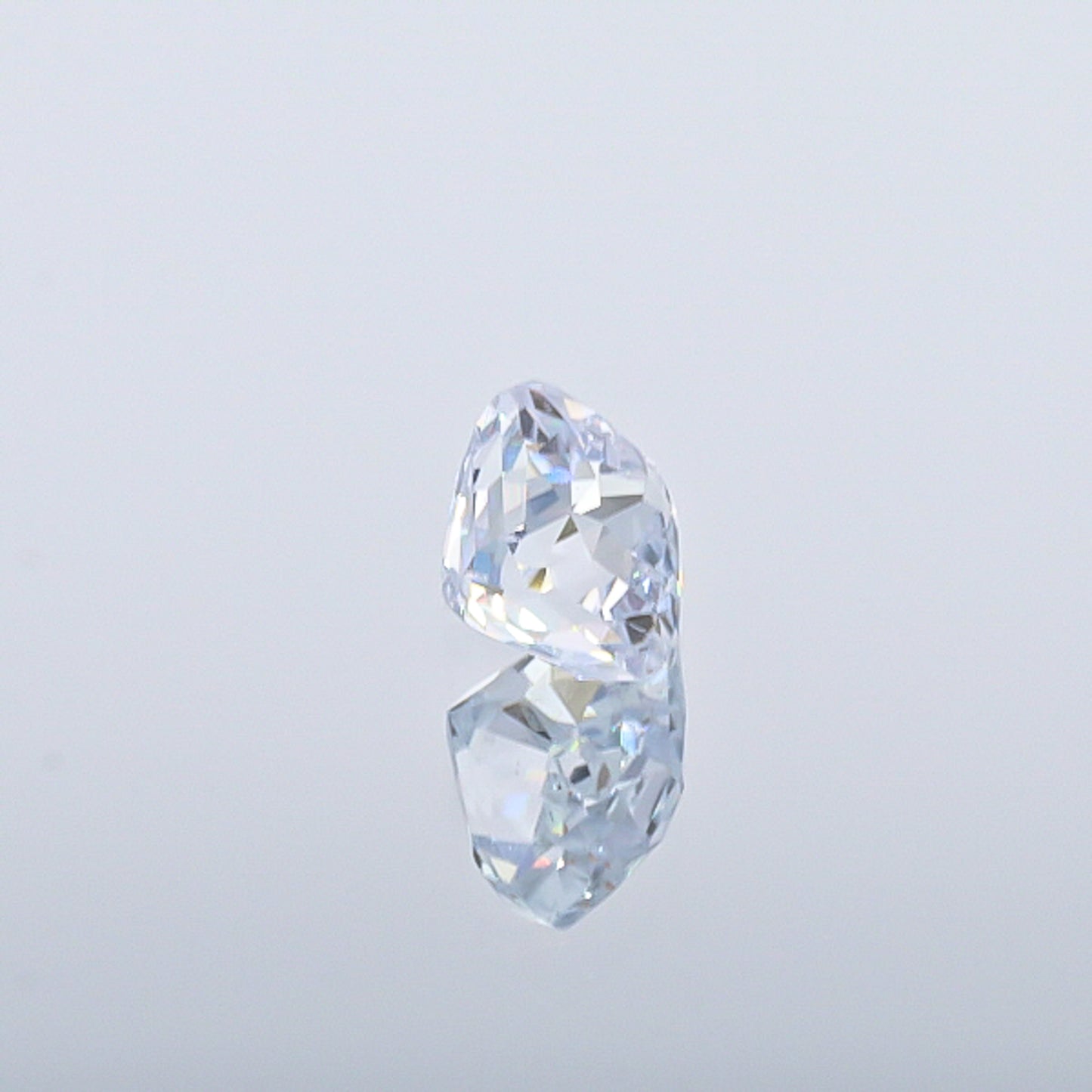 Natural Unheated White Sapphire Square Shape 3.09 Carat With GIA Report