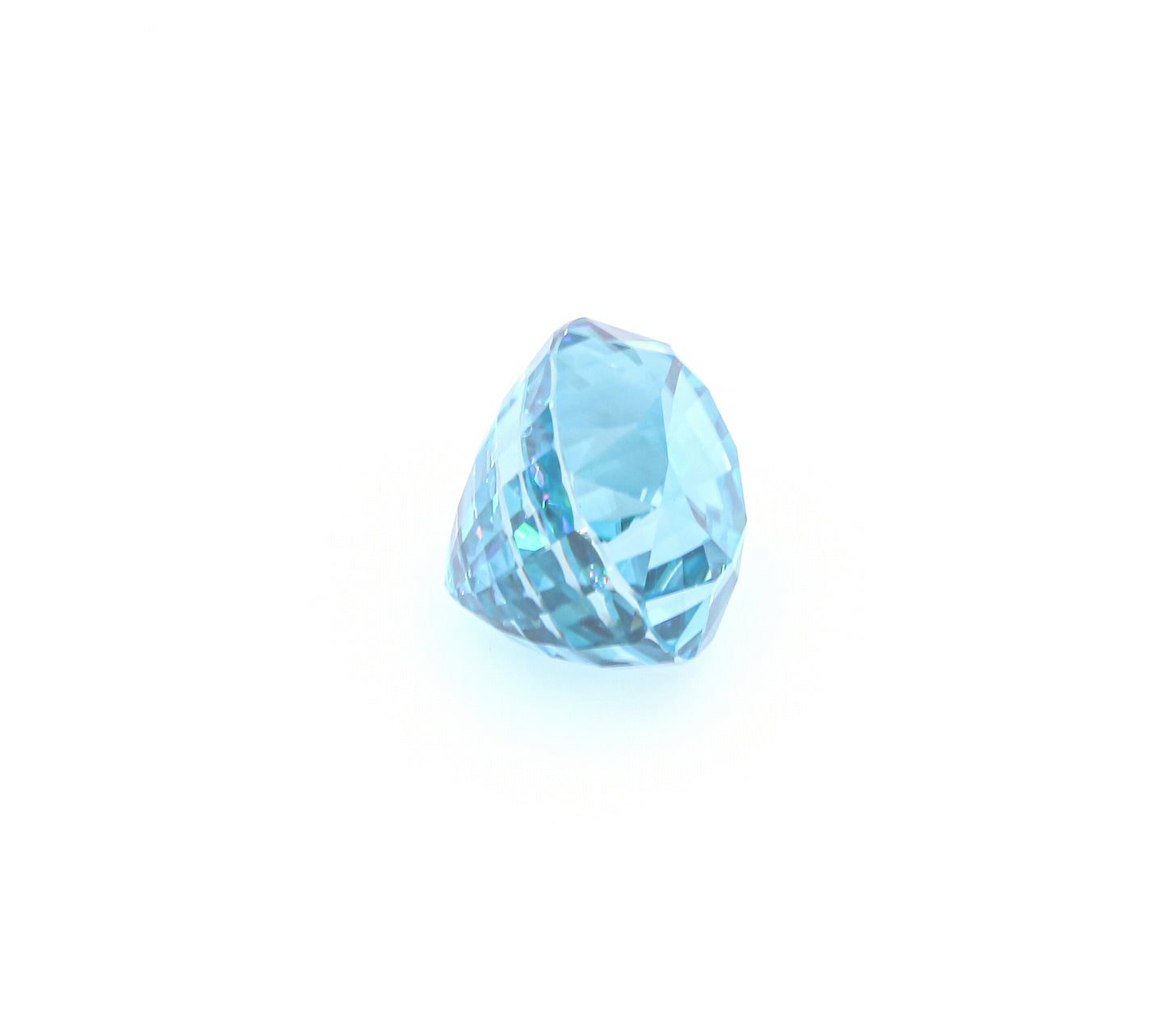 Natural Blue Zircon Oval Shape 17.33 Carats