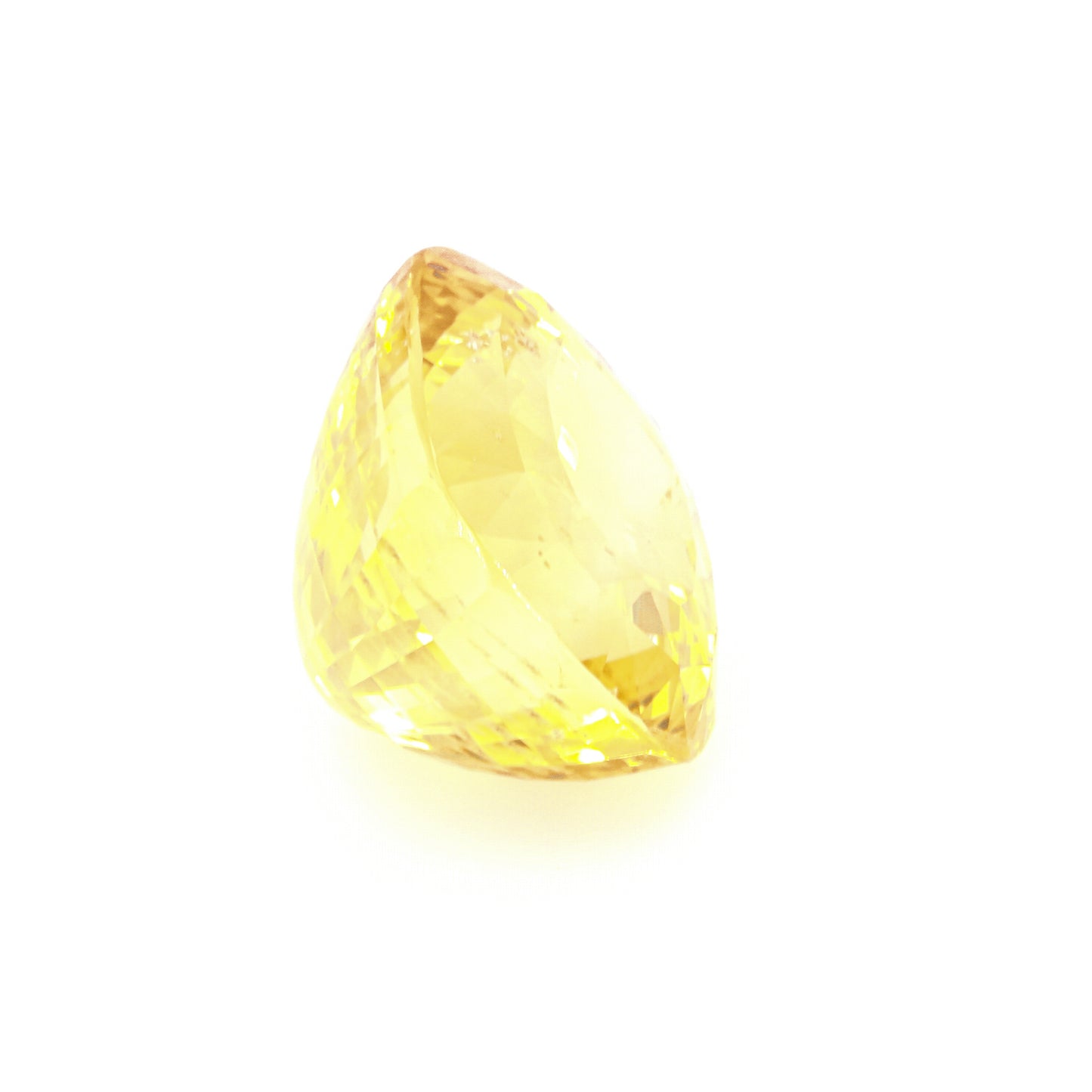 Natural Unheated Ceylon Yellow Sapphire Cushion Shape 59.81ct With GIA Report