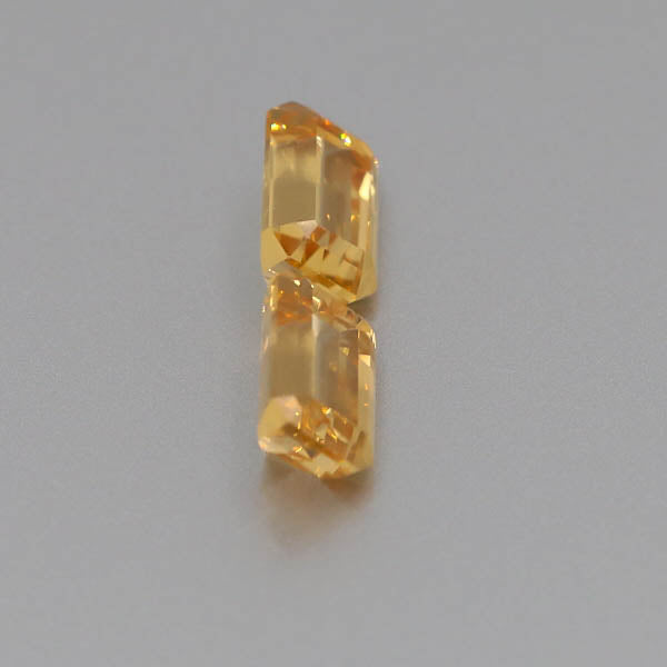Natural Canary Garnet Pair 5.87 Total Carats