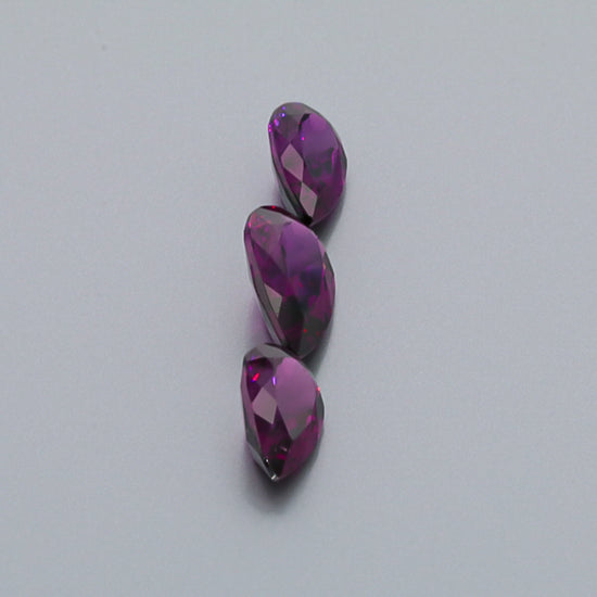 Natural Purple Garnet Set 14.20 Total Carat