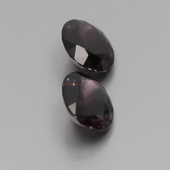 Natural Purple Spinel Pair 10.63 Total Carats