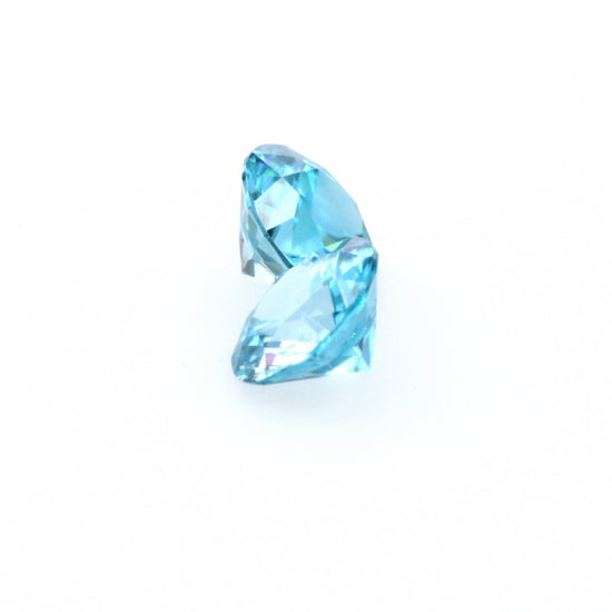 Natural Zircon Blue Color Round Shape 5.60ct