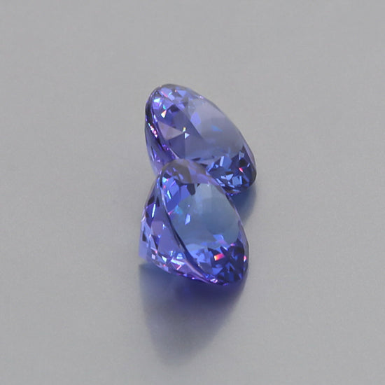 Natural Tanzanite Pair 10.97 Total Carats