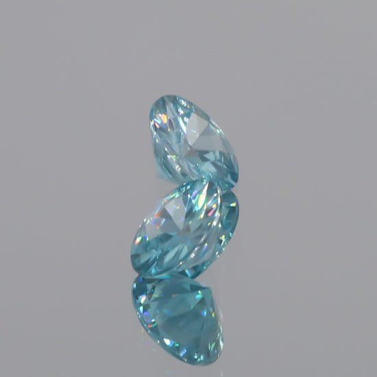 Natural Blue Zircon 5.58 Carats