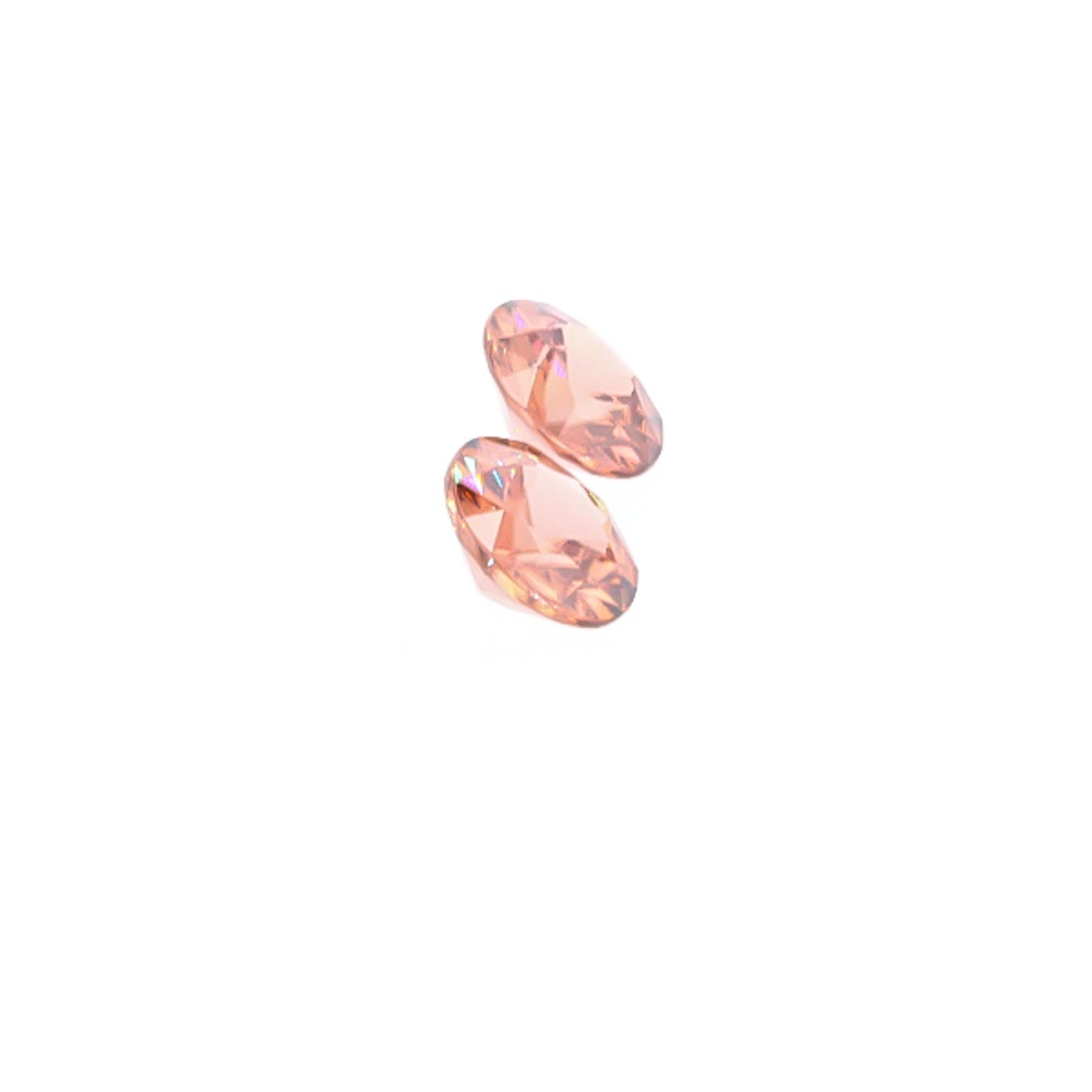 Natural Rose Zircon Pair 4.93 Total Carat Weight
