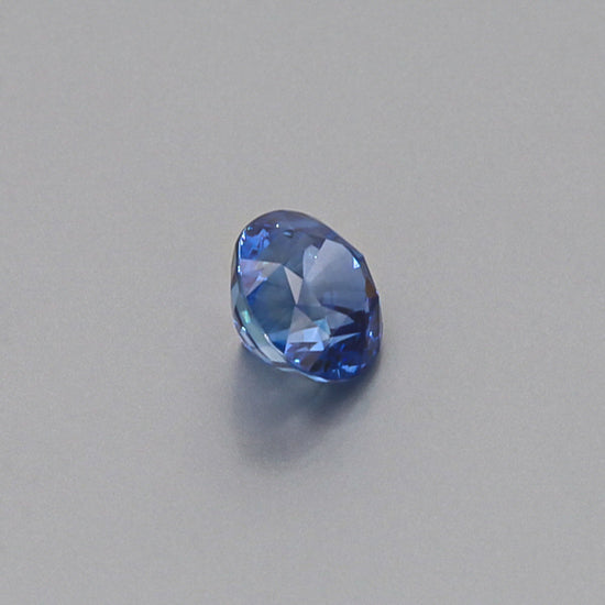 Natural Heated Blue Sapphire Round Shape 5.04 Carats With GIA Report