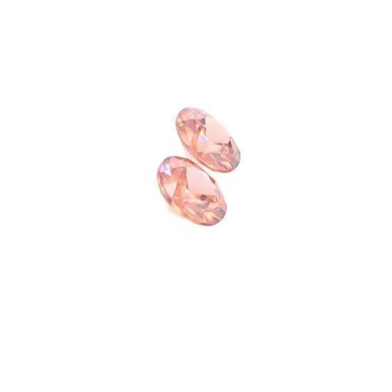 Natural Rose Zircon Pair 4.93 Total Carat Weight