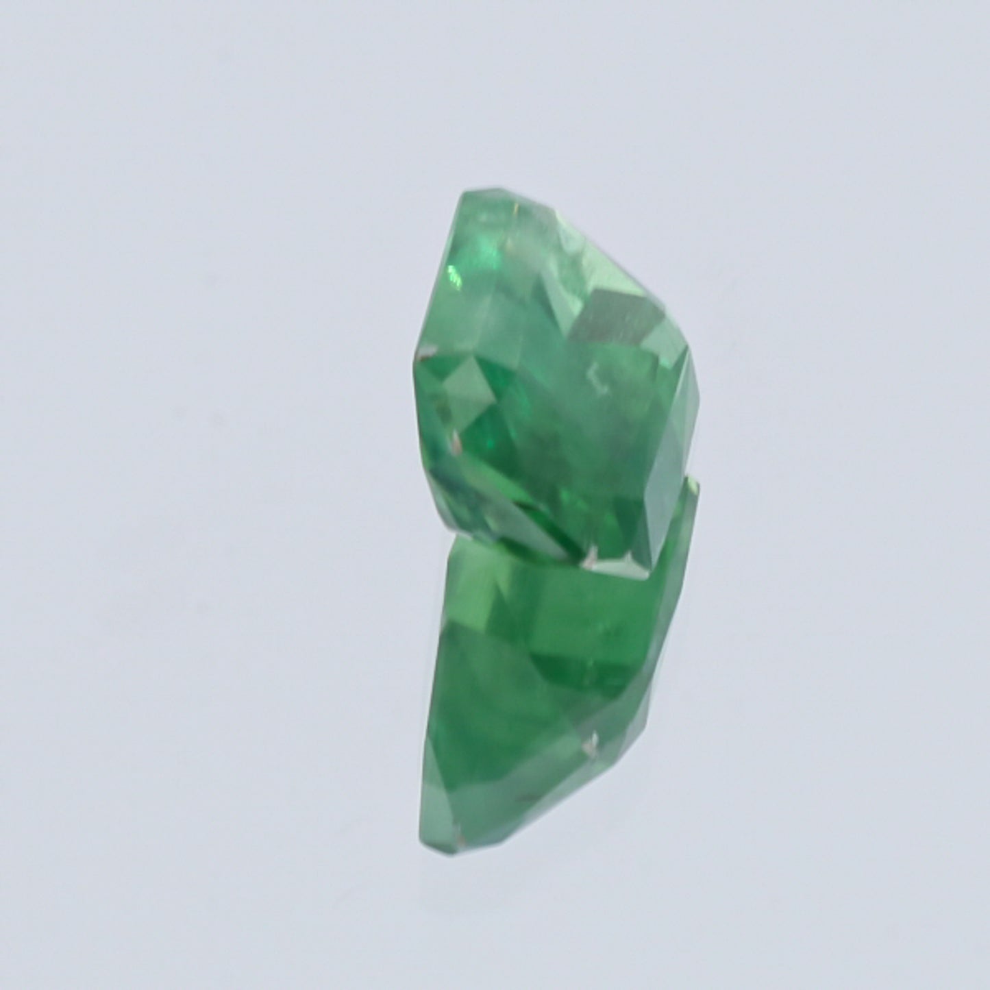 Natural Unheated Rare Green Kyanite Emerald Shape 10.98 Carats With GRS Report