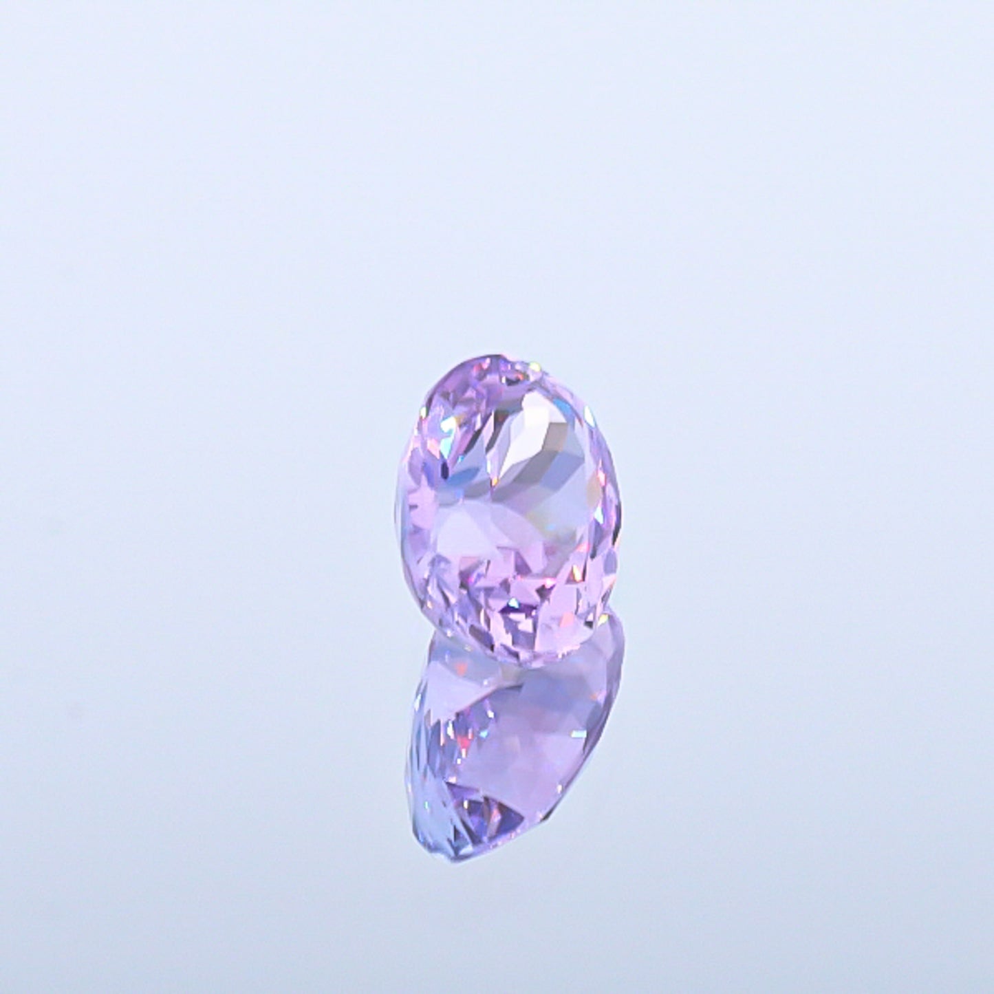 Natural Unheated Purple Zoisite Oval Shape 2.66 Carats With GIA Report