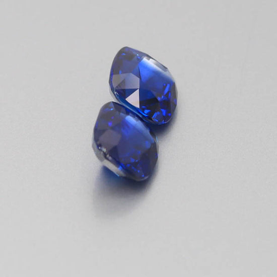 Natural Vivid Blue Sapphire Pair 10.50 Carats GRS Report Pending