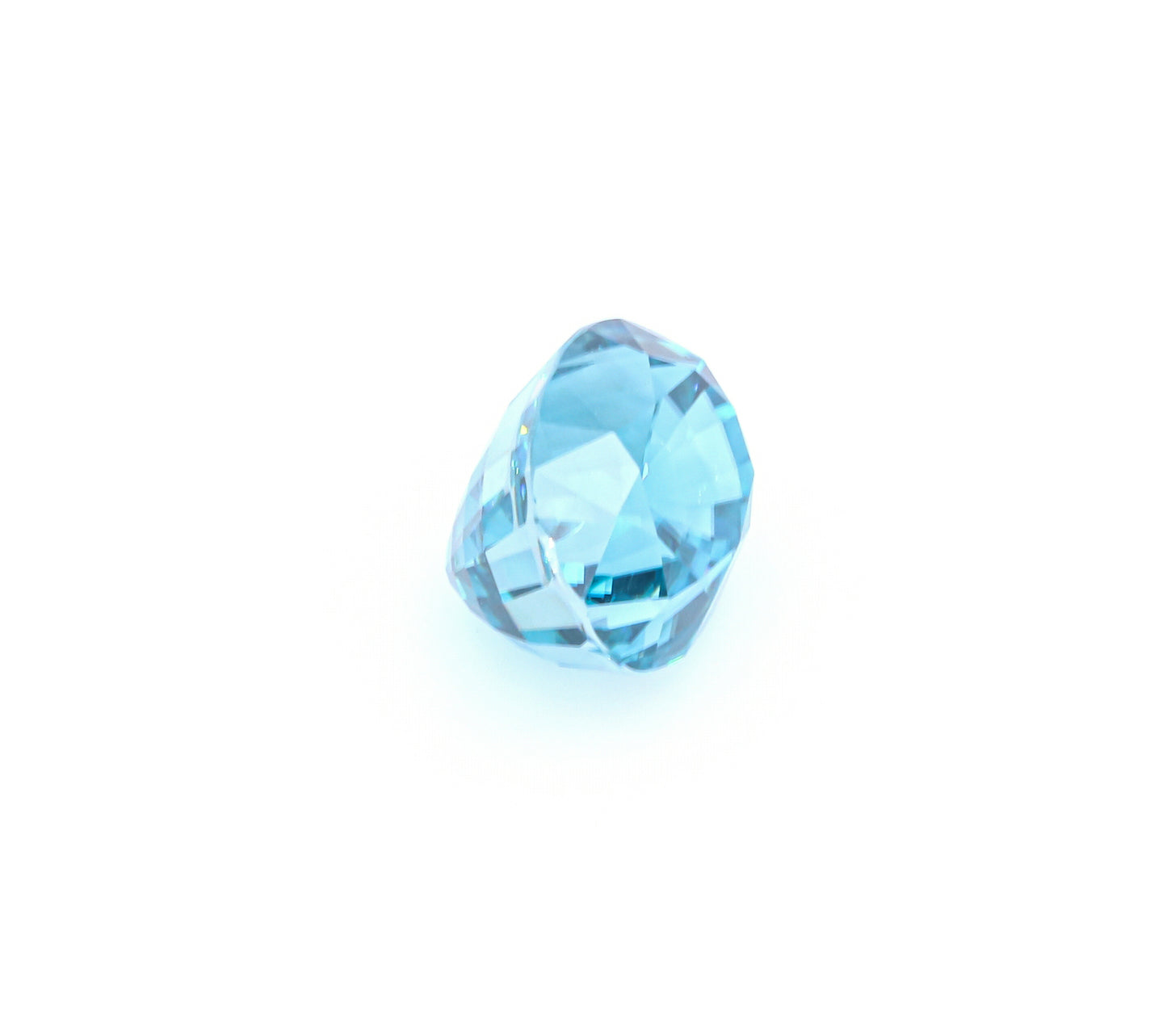 Natural Blue Zircon Oval Shape 17.33 Carats