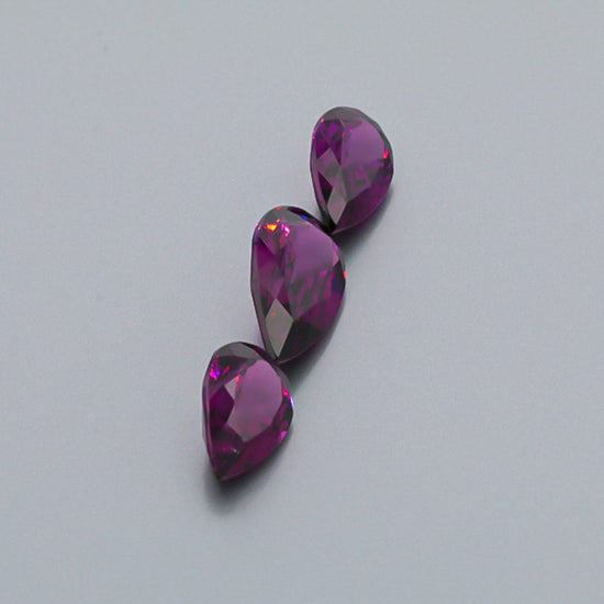 Natural Purple Garnet Set 14.20 Total Carat