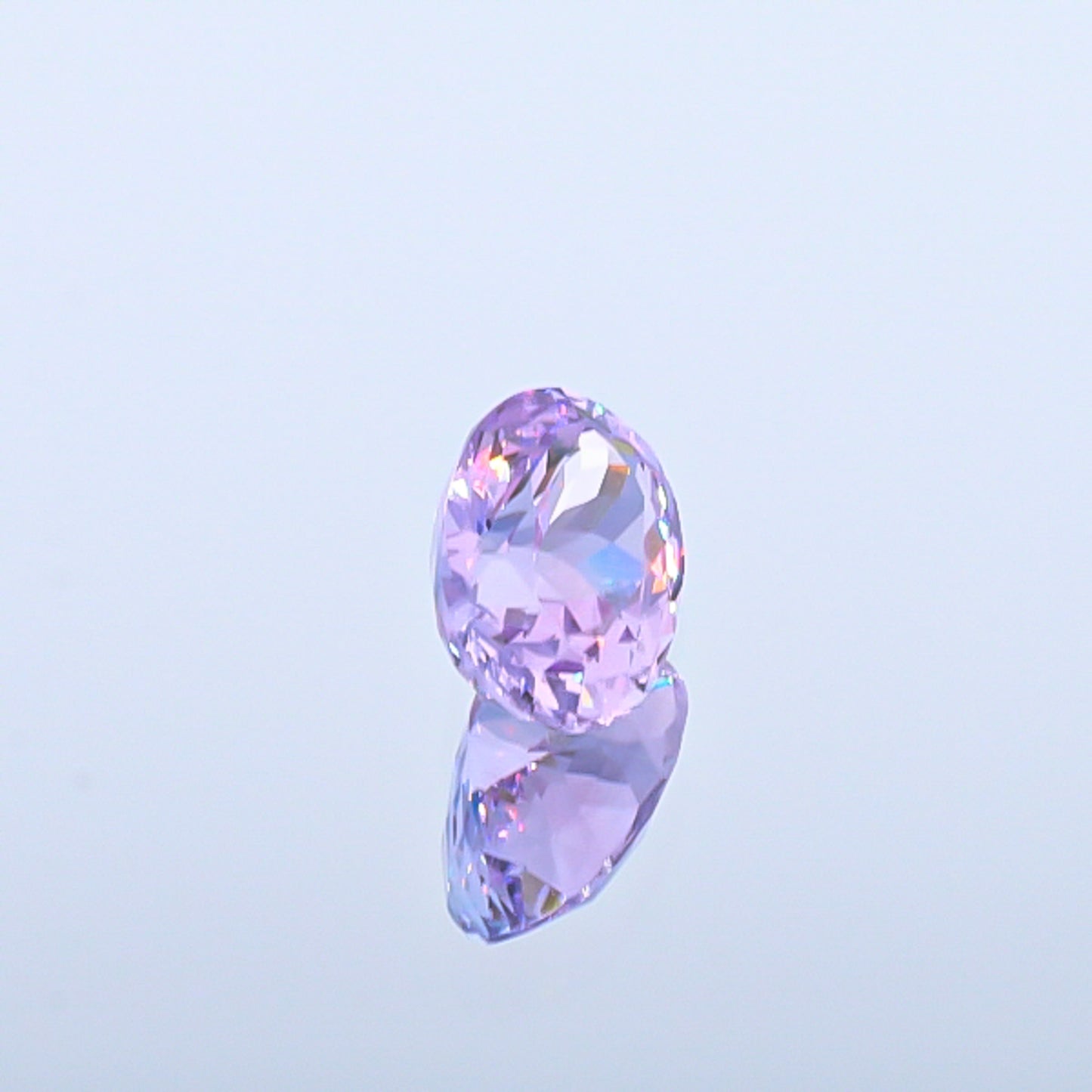 Natural Unheated Purple Zoisite Oval Shape 2.66 Carats With GIA Report