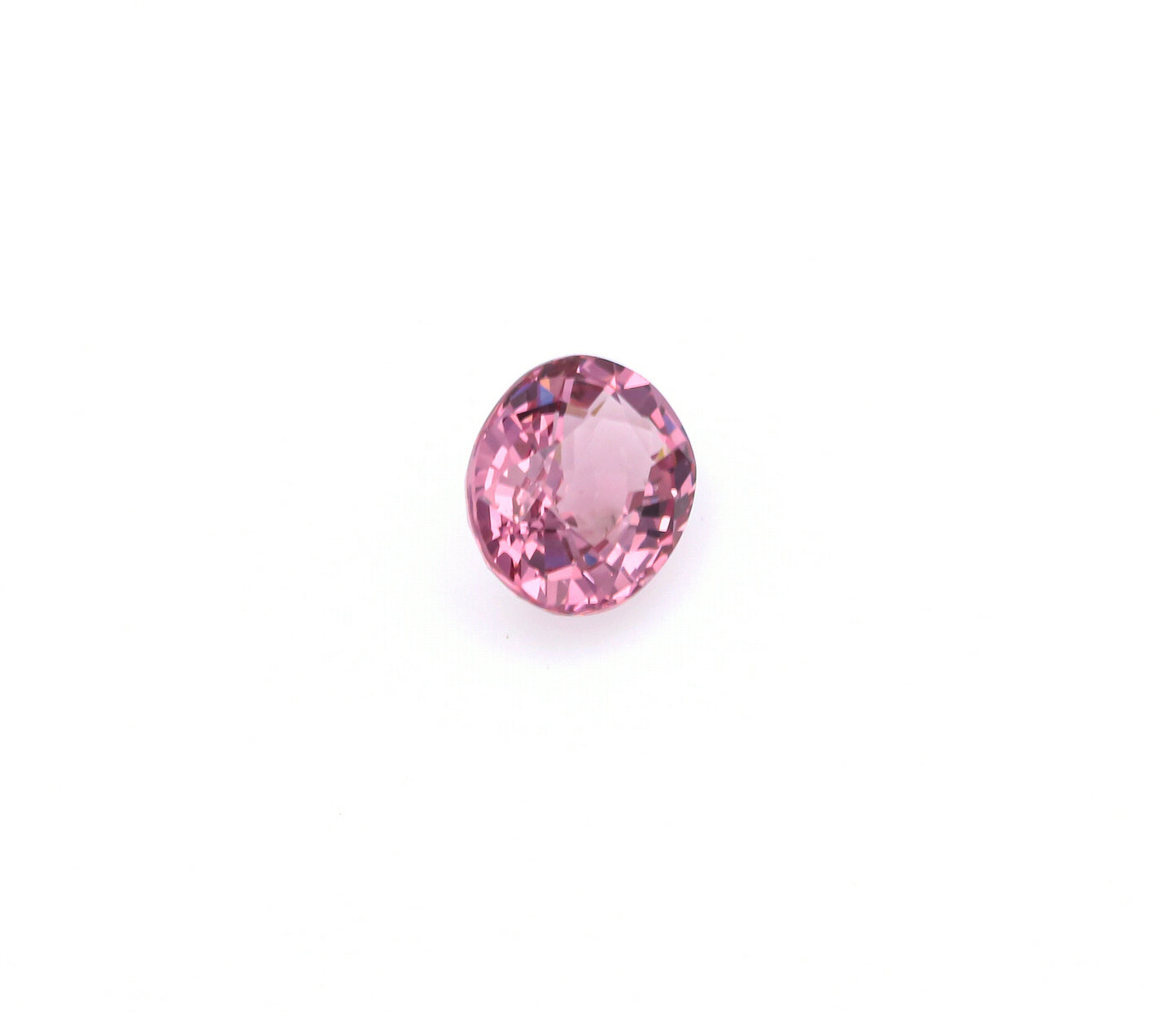 Natural Peach Garnet Oval Shape 3.49 Carats