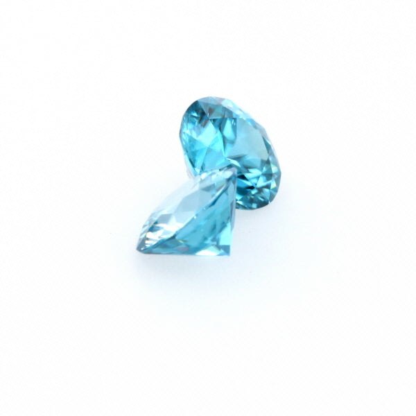 Natural Zircon Blue Color Round Shape 5.60ct