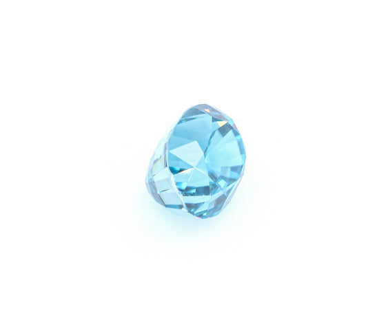 Natural Blue Zircon Oval Shape 17.33 Carats