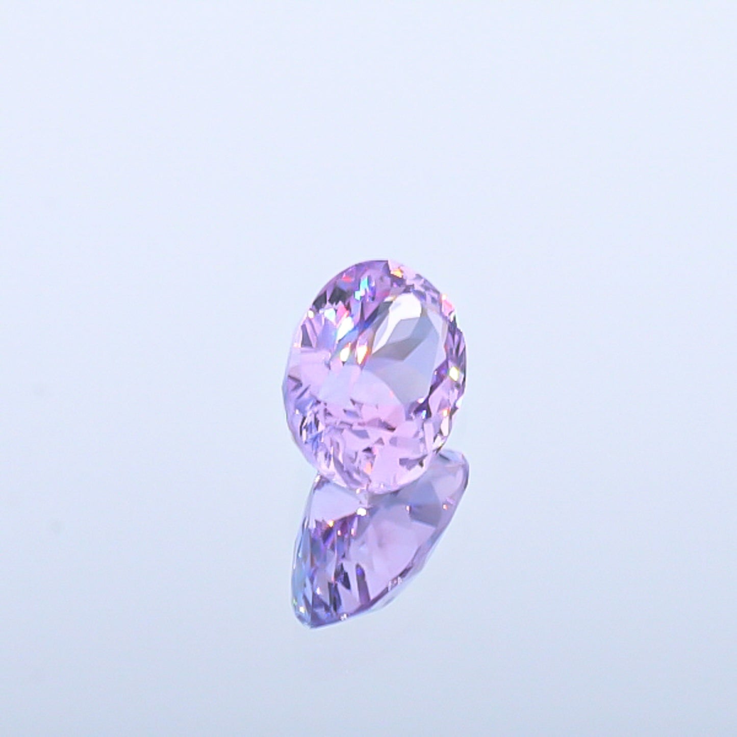 Natural Unheated Purple Zoisite Oval Shape 2.66 Carats With GIA Report