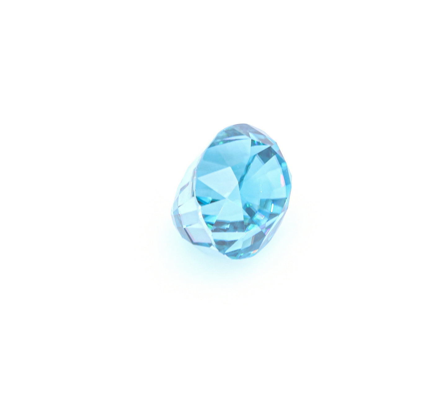 Natural Blue Zircon Oval Shape 17.33 Carats