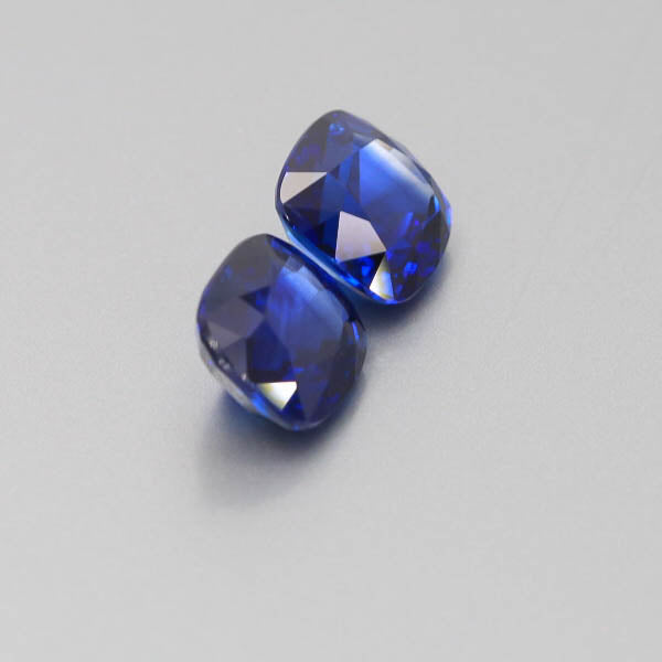 Natural Vivid Blue Sapphire Pair 10.50 Carats GRS Report Pending