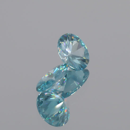 Natural Blue Zircon 5.58 Carats