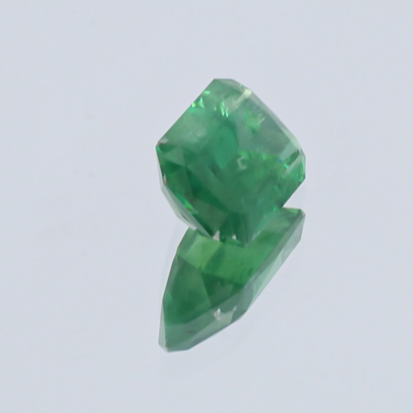 Natural Unheated Rare Green Kyanite Emerald Shape 10.98 Carats With GRS Report