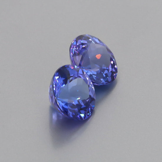 Natural Tanzanite Pair 10.97 Total Carats