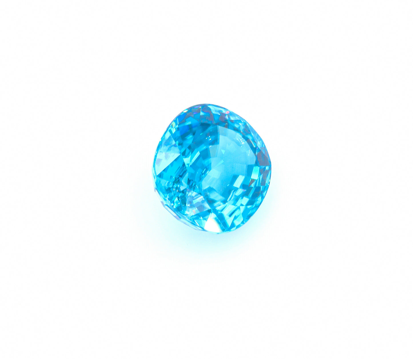Natural Blue Zircon Oval Shape 17.20 Carats