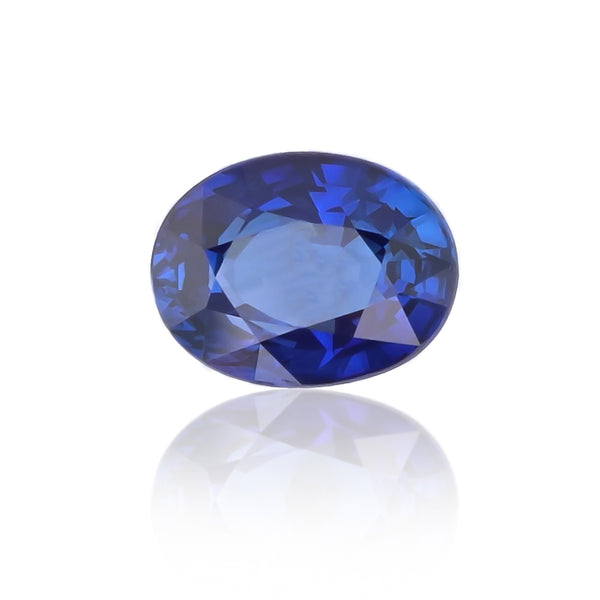 Natural Blue Sapphire Oval Shape 2.13 Carats With GIA Report