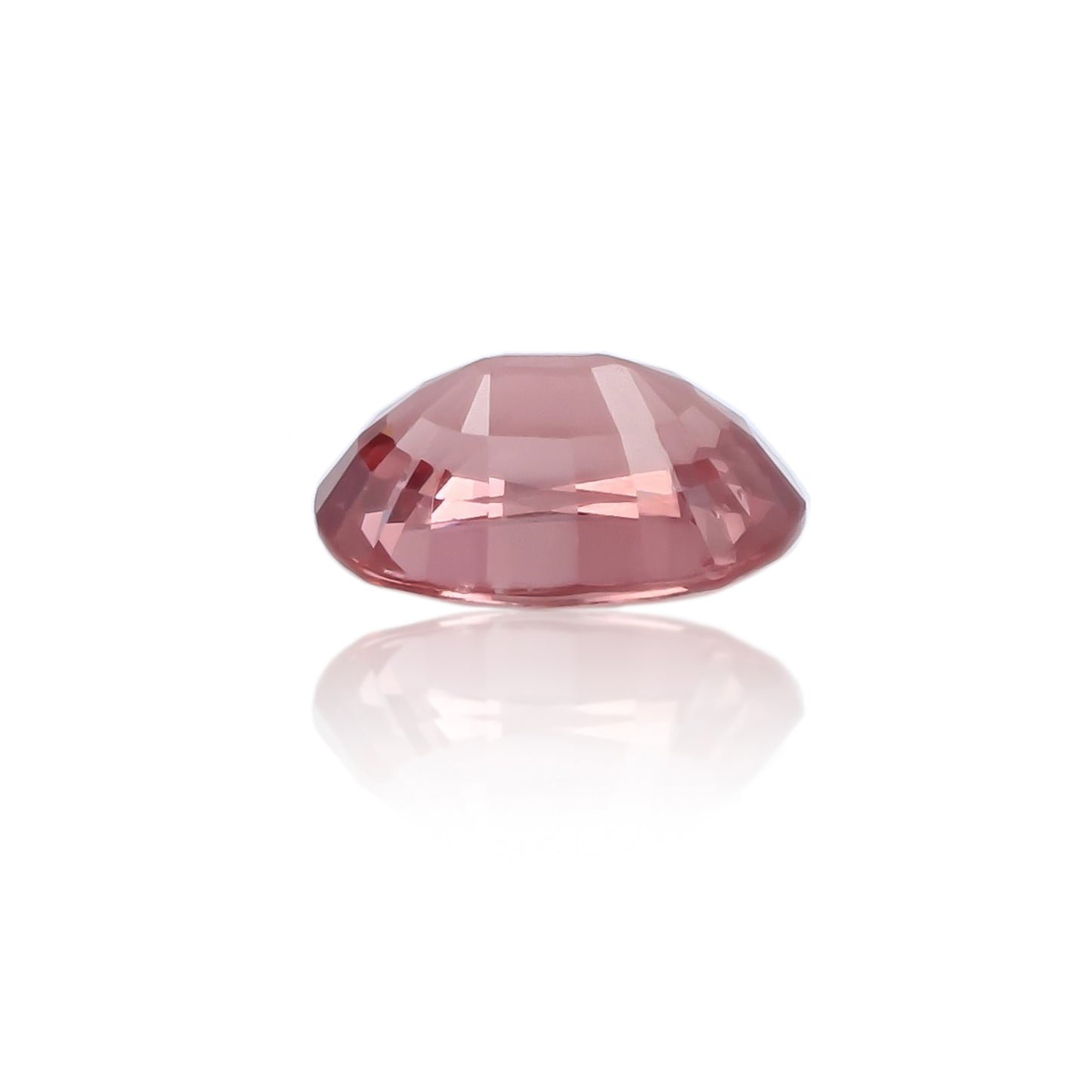 Natural Peach Garnet Oval Shape 3.49 Carats
